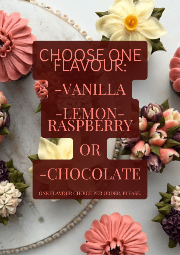 Mothers Day Combo Petite Bouquet + Single Cupcake - Image 7