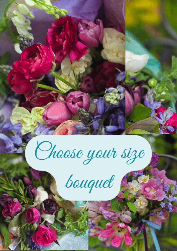 Mothers Day Combo Petite Bouquet + Single Cupcake - Image 8