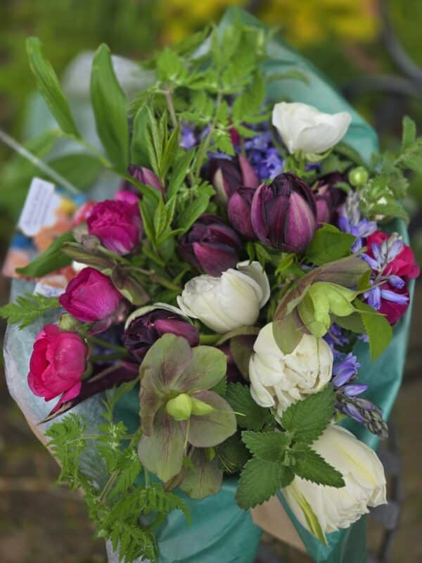 Mothers Day Wrapped Bouquet #1 - Image 8